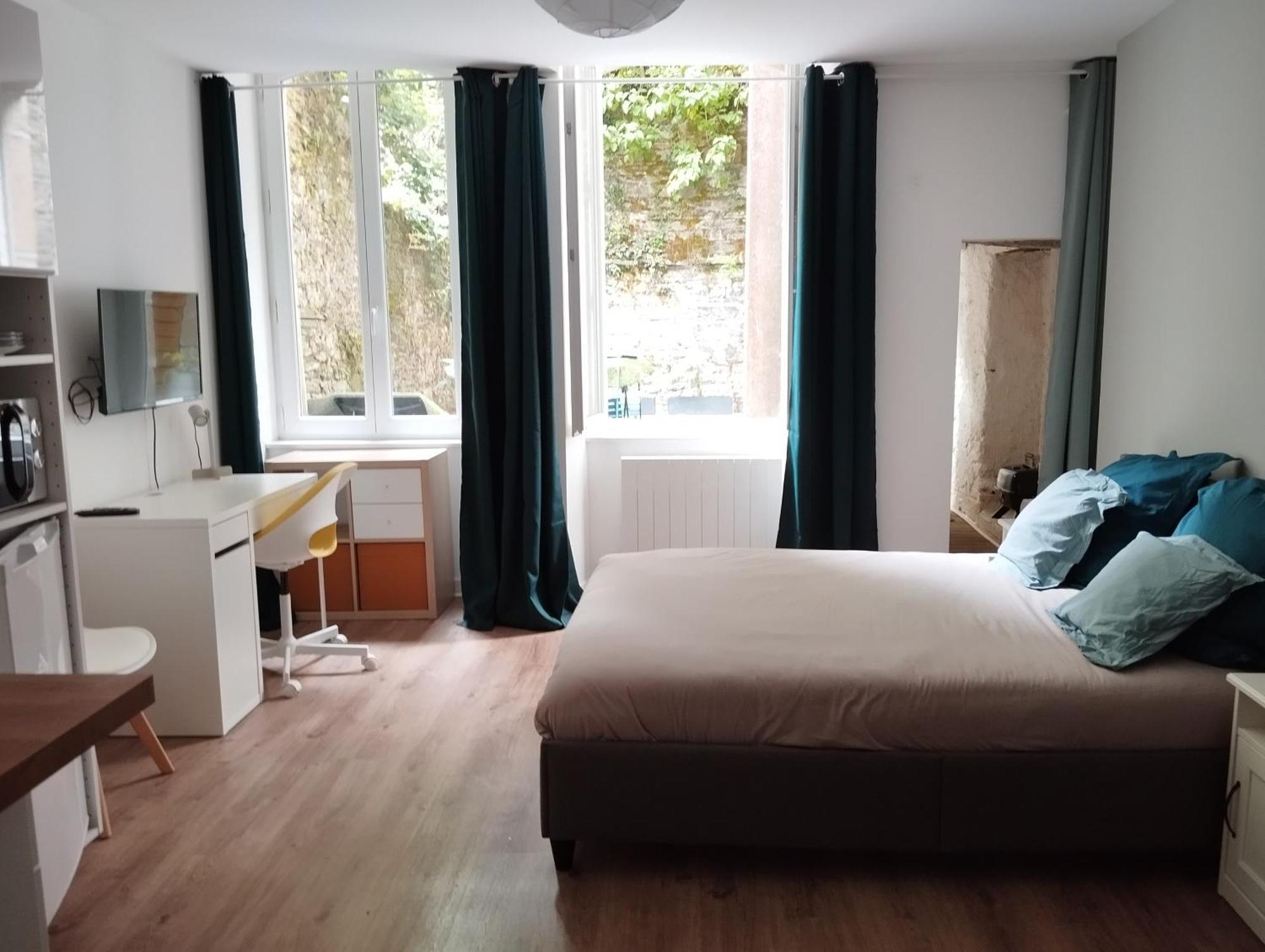 Studio Sur Cour, Centre-Ville 모를레 외부 사진