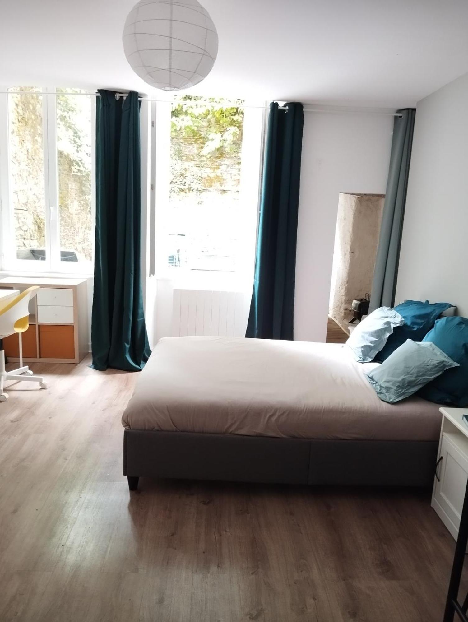 Studio Sur Cour, Centre-Ville 모를레 외부 사진